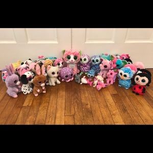 Beanie Boo Stuffed Plush Toy Lot Collection